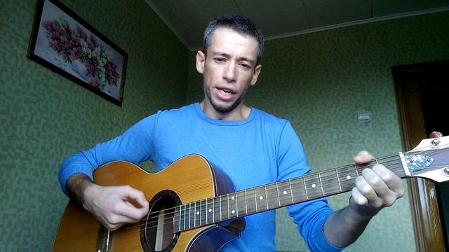 Белогвардейская прощальная или Степь прошитая пулями (гитара, кавер дд) смотреть онлайн