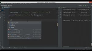 Python Tutorial - Python List