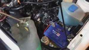 Доробатываем крепление аккумулятора, на Фольксвагене.б3