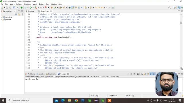 Java Object class with full explanation || Java in Hindi