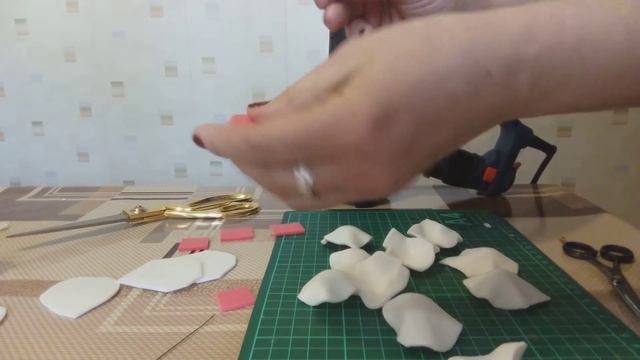 Цветы из остатков изолона без клея! смотреть онлайн
