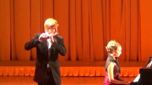 L.Balleron. "The Noisy Bird."  Rondo Polka for Piccolo and Piano.