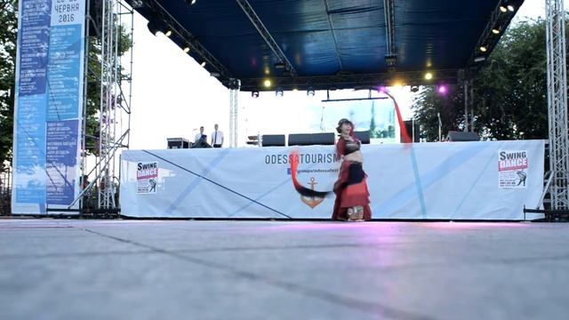 Юлия Кондратенко - Tribal Fest dance Одесса 2016.06 смотреть онлайн