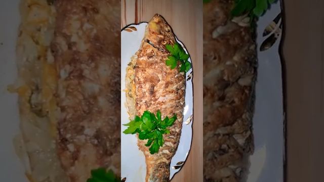 Анонс нового блюда! КАРП запеченный в духовке!