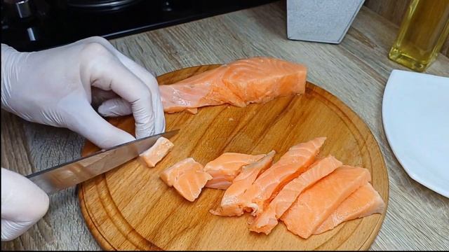 Сырный суп с красной рыбой смотреть онлайн