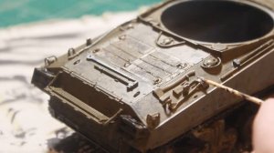 Сборка и покраска Шермана от Звезды в 1/35