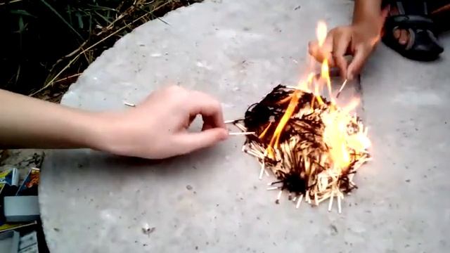 Что будет если спалить 20 Коробков спичек смотреть онлайн