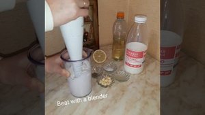 How to make lebanese garlic sauce Toum Fast and Easy! Как сделать  ливанский чесночный соус ТУМ