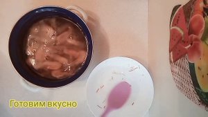 Разморозить креветку