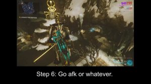 AFK Farming Denial Borsa for Sands of Inaros (Warframe quick guide)