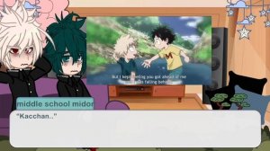 ||”Middle School Bakugo&Deku React to Bakugo apology to Izuku”||bnha/mha||spoilers‼️||angst&fluff||