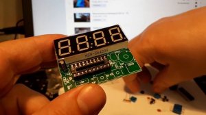 Электронные часы радиоконструктор за сто рублей из китая