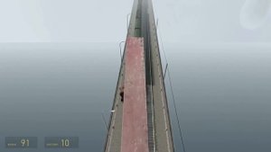 Полёт на предметах в Half-Life 2