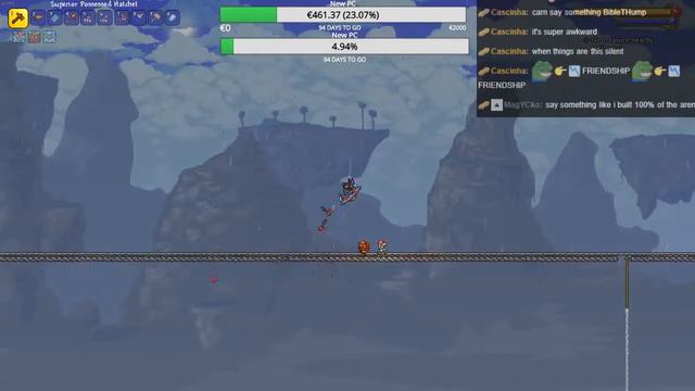 cArn_ & SingSing Terraria Ep32 Blind MasterMode MediumCore (with Chat) смотреть онлайн