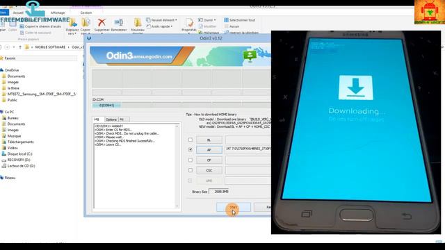 Flash Samsung Galaxy J7 6 Nougat 7.0 Fix Odin Fail J710F J710FN J710FQ J710GN J710K J710MN смотреть онлайн