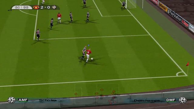 JOGANDO PRO EVOLUTION SOCCER 6 - CHAMPIONS LEAGUE 1998-1999!! - FINAL -  PES6/PC