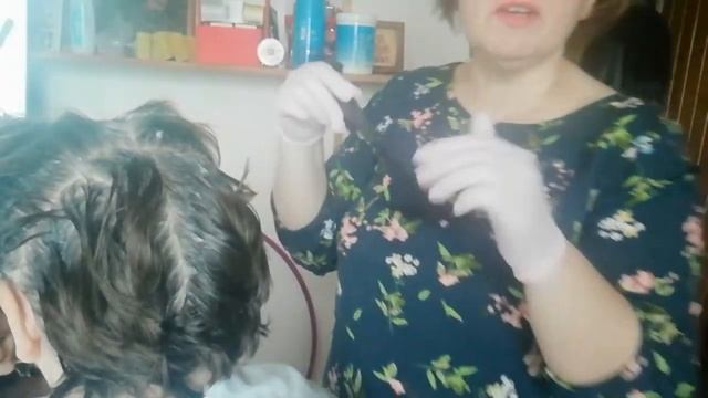 Как дома правильно покрасить корни волос смотреть онлайн