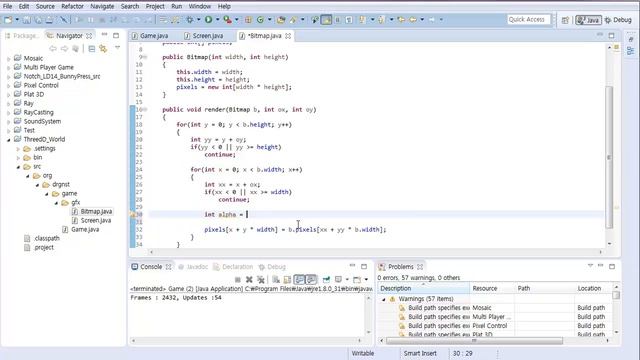 #1 Java 3D Rendering: Creating 3D World