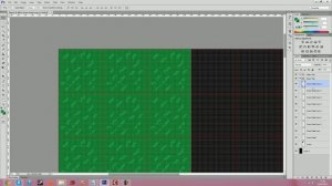 Photoshop - Tilesets  - Part 3 - Painting Grass Tiles