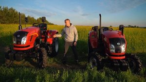 Сравним две популярные модели минитракторов DONGFENG - 244 без кабины и 244 G2 без кабины!