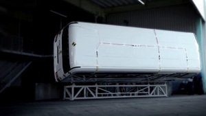 TOYOTA COASTER|Roll-over test | Toyota