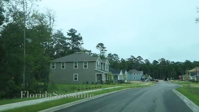 🇺🇸🇺🇸🏠 США: Как строят дома во Флориде - Красивые дома - Новая комьюнити - FloridaSunshine