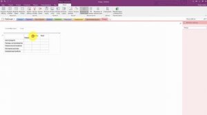 OneNote 2016. Урок 16. OneNote таблица, как строить и редактировать