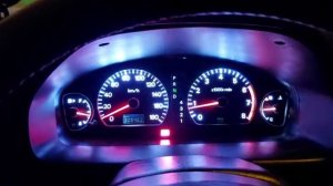 Пересвет щитка приборов Митсубиси Галант 8