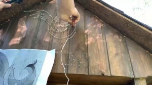 Русский гриль домик