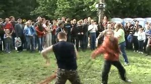 Бой на палках в Дикой Мяте