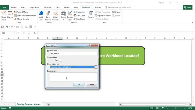 Where is the Excel Personal Macro Workbook Located? смотреть онлайн