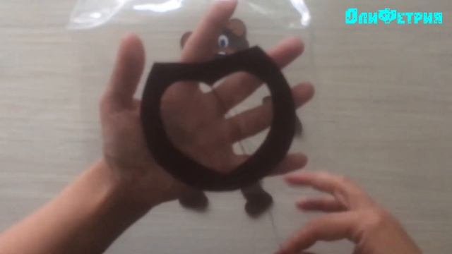 Игрушка искалка из фетра своими руками Бесплатный МК Развивающая находилка для развития моторики