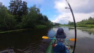 Вырицкие зарисовки | Оредеж, байдарка, дождь, голавль... Репетиция перед поездкой на Ладогу :)