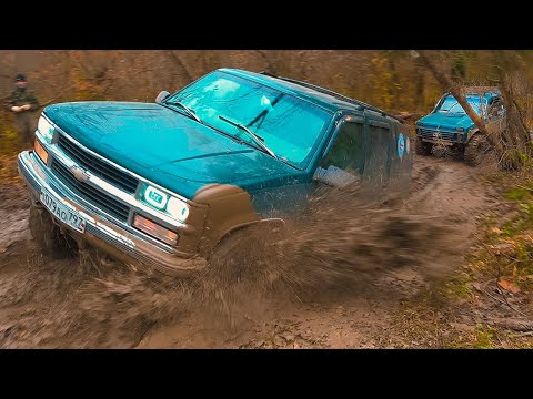 Нивы против всех | Tahoe, Land Rover, SsangYong и Mitsubishi Pajero | Где предел