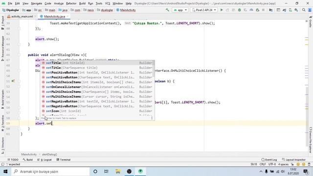 Android Studio Java - Özelleştirilmiş AlertDialog Kullanımı смотреть онлайн