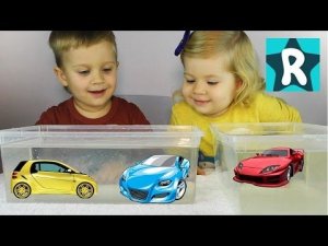 ★ Машинки Меняют в Воде Цвет Распаковка Roma Show Cars Color Changers in Toy unboxing