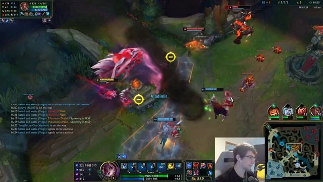 Challenger support plays FULL AP NAMI EMAX | Nami Support | 13.21 League of Legends смотреть онлайн