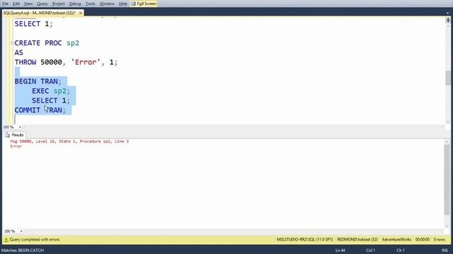 SQL Server Programming With T SQL