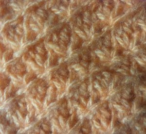 Узор "Звёздочки". Вязание с нуля. Узоры спицами. Вяжем вместе..mp4