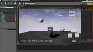 Get World Delta Seconds in Unreal Engine 4
