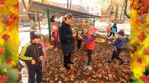 Наблюдение и трудовая деятельность на прогулке.Старшая группа № 8