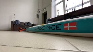 Надувная SUP доска Nordic Ride. Распаковка и демонстрация модели Lime 12'0"