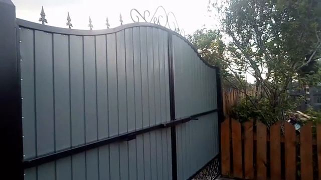 Кованые ворота своими руками