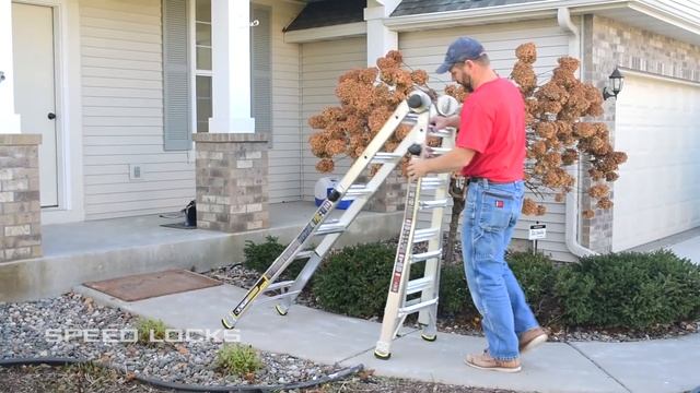 Gorilla Ladders 17 ft. MPX Aluminum Multi-Position Ladder with 375 lb. Load Capacity смотреть онлайн
