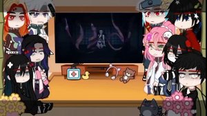 hashiras react a tanjiro kamado 2/5    #hashiras #wasabi