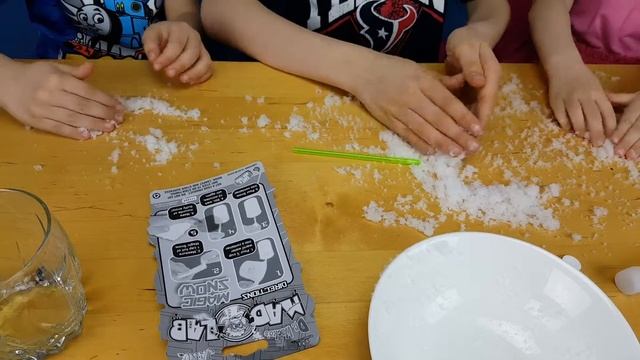 Делаем снег дома смотреть онлайн