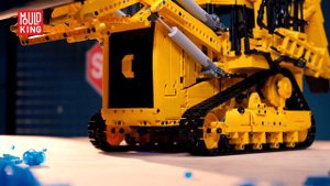 Mould King 17023 Pneumatic Bulldozer