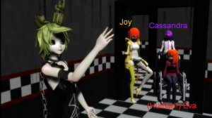 [MMD x FNAF] Спрингтрап ненавидит Джой. [Springtrap Hates Joy]