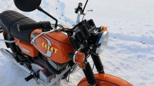 Мотоцикл Чезет 472.5. Проект завершен.