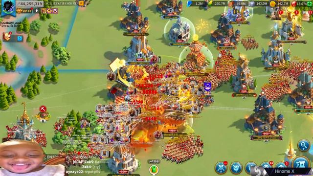 Rise Of Kingdoms |1960 VS 1093 vs 2605 VS ALL | المنتصر المهزوم | حروب العمالقة | بلاد الملك смотреть онлайн